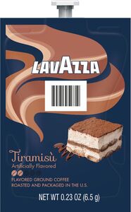 Lavazza Coffees for Flavia Coffee Brewer - Flavia Lavazza Refill Packets for Lavazza Drinks Station coffee brewer. Coffee lovers paradise of variety, easy use, & no coffee mess! Experience all the benefits of coffee without the hassles with our full selection of Lavazza Coffees filterpacks. - Tiramisu Coffee for Flavia by Lavazza