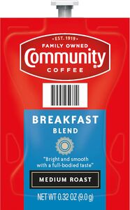 Community Coffees for Flavia Coffee Brewers brings the Flavor of Louisiana! Community Refill Packets for Lavazza's Flavia Drinks Station coffee brewer. Coffee lovers paradise of variety, easy use, & no coffee mess! Experience all the benefits of coffee without the hassles with our full selection Flavia beverages including the south Louisiana Community Coffee packets for Flavia. - Community Breakfast Blend Coffee for Flavia