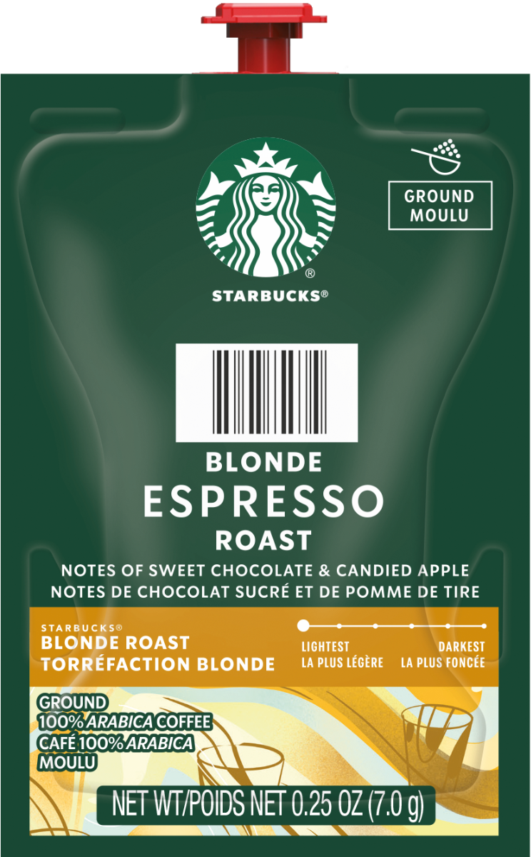 The Barista Espresso / Coffee Brewer is professional grade at it     s best!  Get the best coffee house variety & excellence in one system with the Barista who     s always ready for work. - Starbucks Blonde Espresso for Flavia by Lavazza