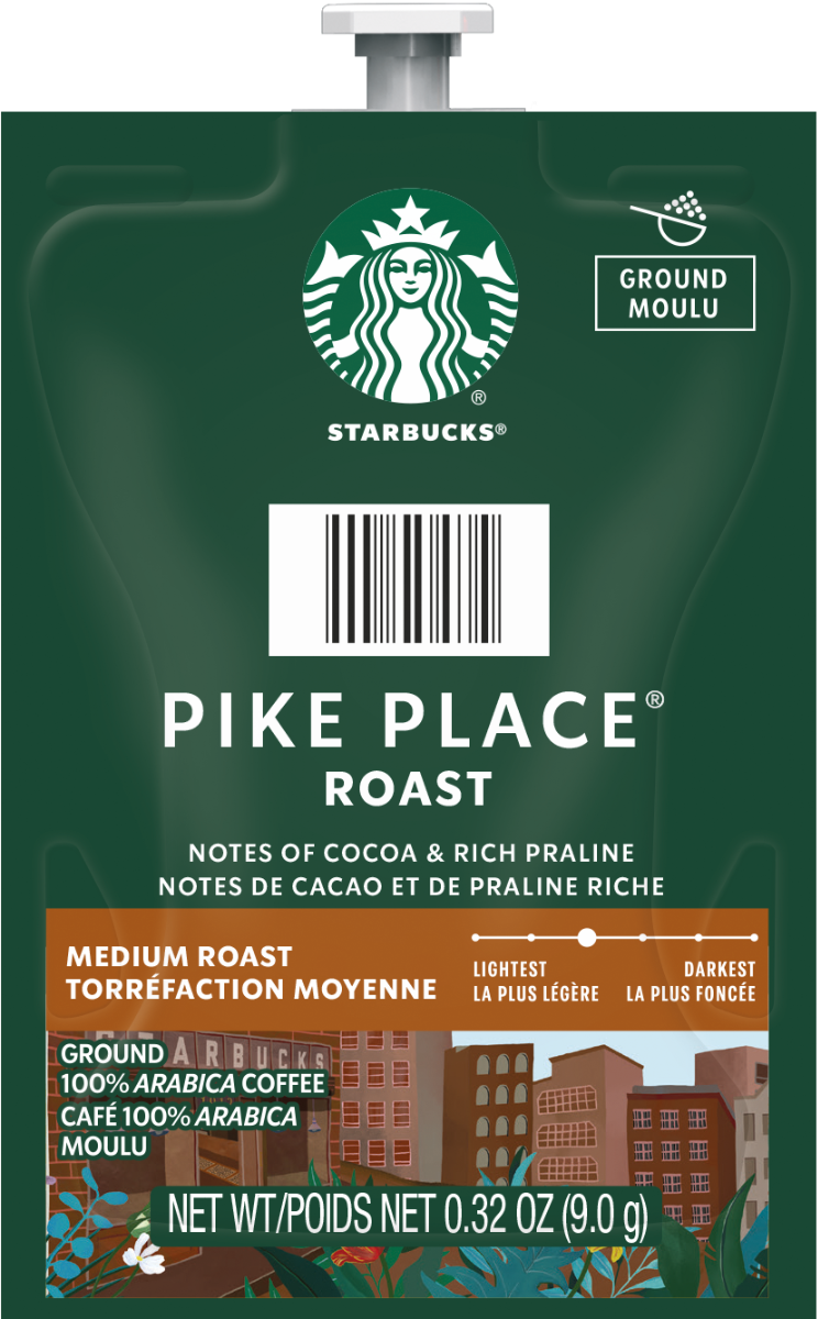 Starbucks Pike Place Roast Coffee for Flavia by Lavazza